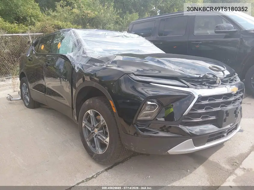2026 Chevrolet Blazer Lt VIN: 3GNKBCR49TS180352 Lot: 45626669