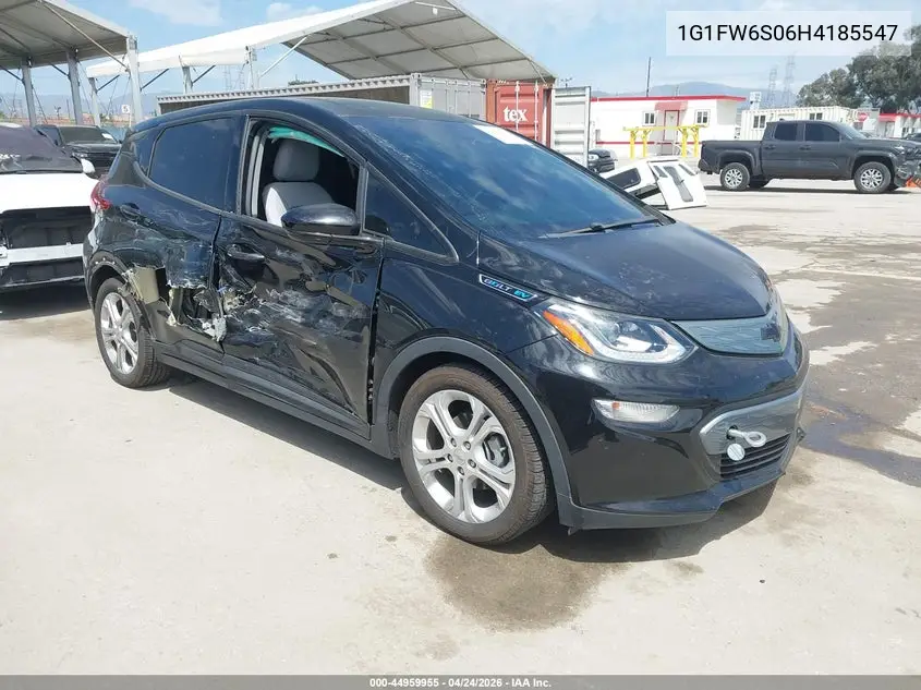 2017 Chevrolet Bolt Ev Lt VIN: 1G1FW6S06H4185547 Lot: 44959955