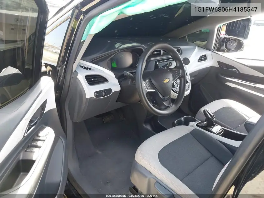 2017 Chevrolet Bolt Ev Lt VIN: 1G1FW6S06H4185547 Lot: 44959955