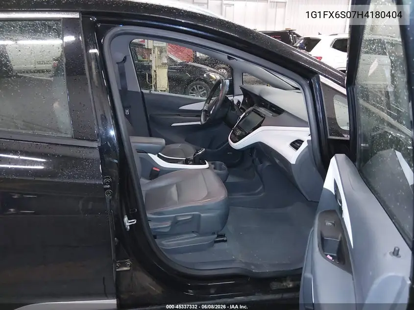 2017 Chevrolet Bolt Ev Premier VIN: 1G1FX6S07H4180404 Lot: 45337332