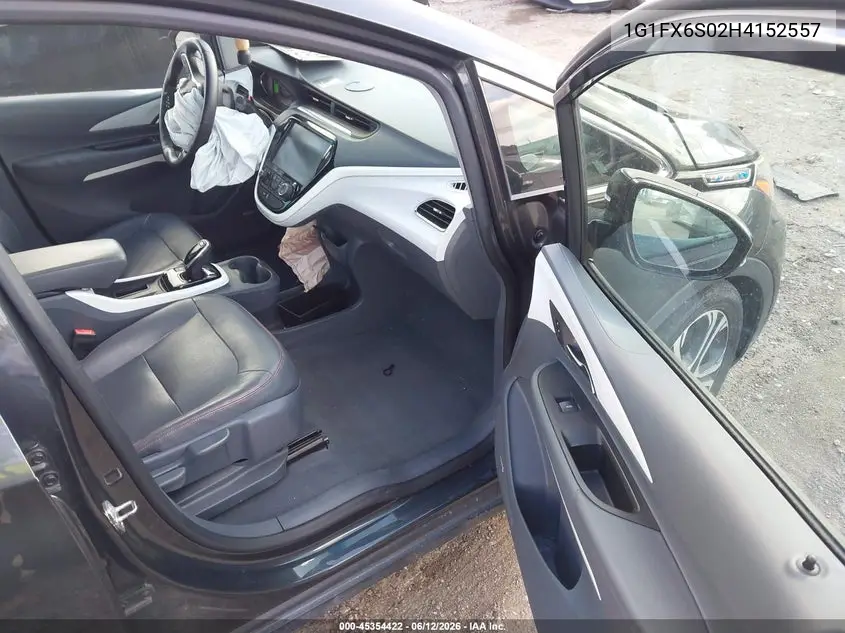2017 Chevrolet Bolt Ev Premier VIN: 1G1FX6S02H4152557 Lot: 45354422
