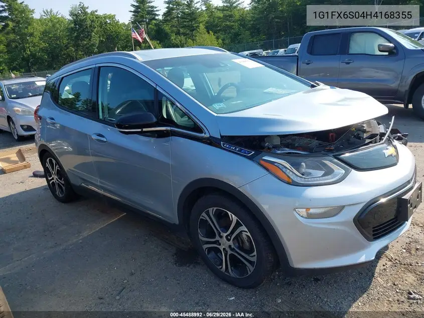2017 Chevrolet Bolt Ev Premier VIN: 1G1FX6S04H4168355 Lot: 45488992
