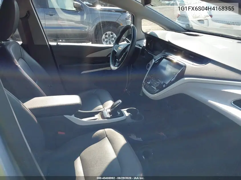 2017 Chevrolet Bolt Ev Premier VIN: 1G1FX6S04H4168355 Lot: 45488992