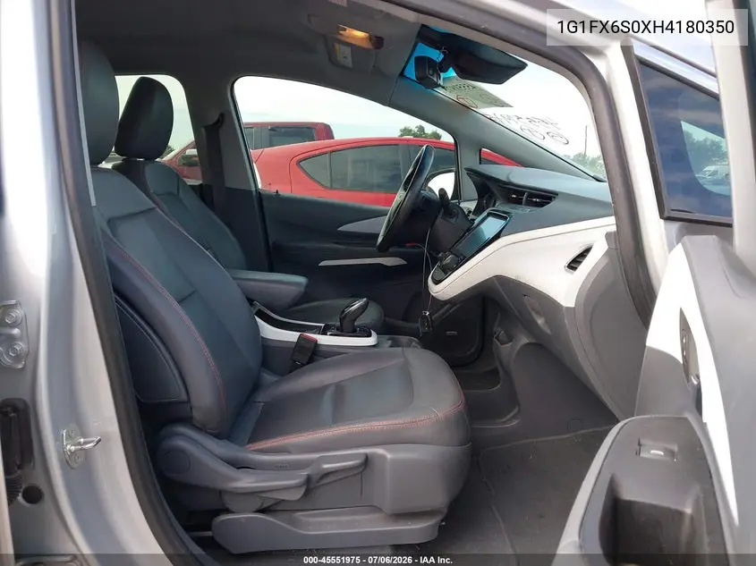 2017 Chevrolet Bolt Ev Premier VIN: 1G1FX6S0XH4180350 Lot: 45551975