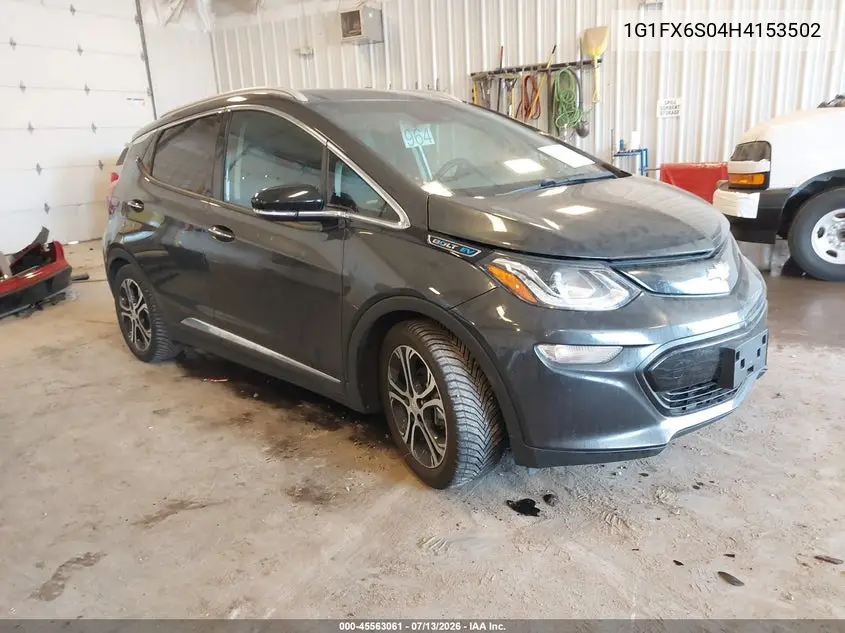 2017 Chevrolet Bolt Ev Premier VIN: 1G1FX6S04H4153502 Lot: 45563061