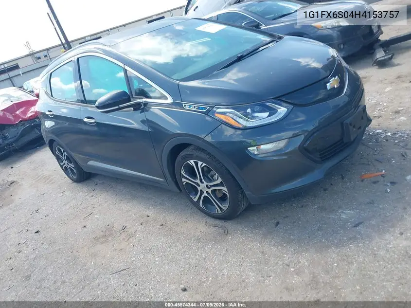 2017 Chevrolet Bolt Ev Premier VIN: 1G1FX6S04H4153757 Lot: 45574344