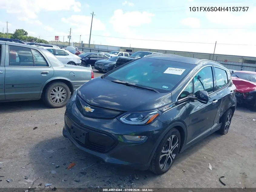 2017 Chevrolet Bolt Ev Premier VIN: 1G1FX6S04H4153757 Lot: 45574344