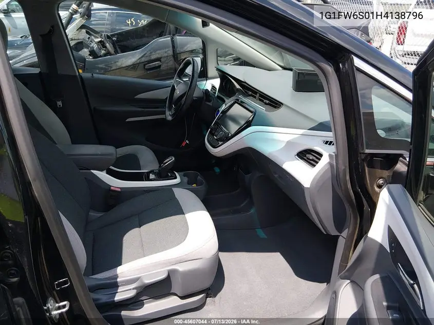 2017 Chevrolet Bolt Ev Lt VIN: 1G1FW6S01H4138796 Lot: 45607044