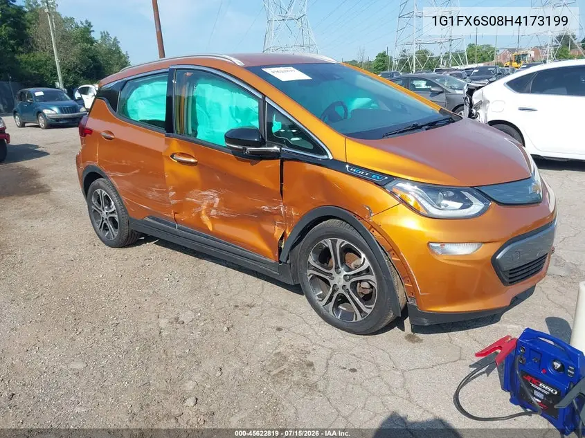 2017 Chevrolet Bolt Ev Premier VIN: 1G1FX6S08H4173199 Lot: 45622819