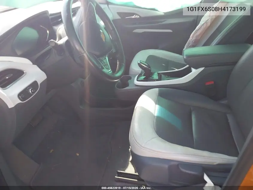 2017 Chevrolet Bolt Ev Premier VIN: 1G1FX6S08H4173199 Lot: 45622819