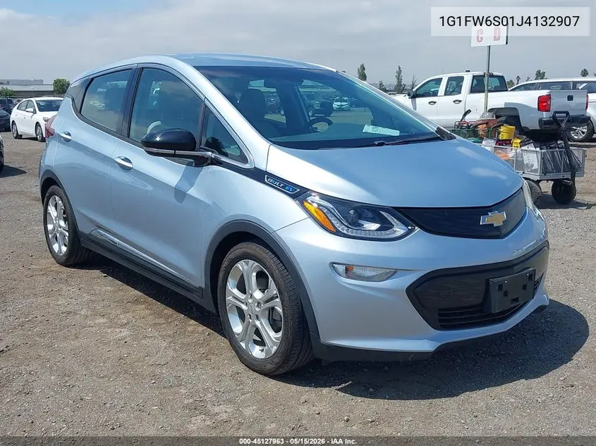 2018 Chevrolet Bolt Ev Lt VIN: 1G1FW6S01J4132907 Lot: 45127963