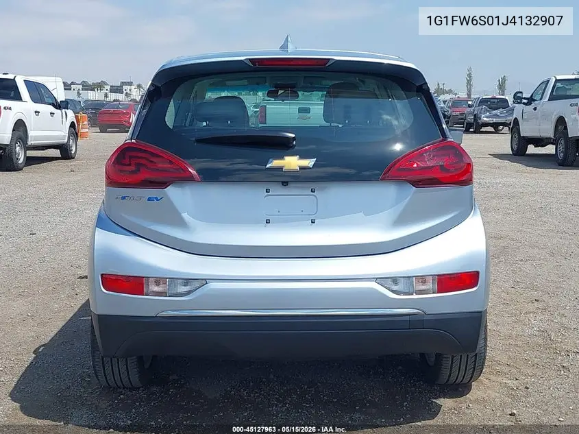 2018 Chevrolet Bolt Ev Lt VIN: 1G1FW6S01J4132907 Lot: 45127963
