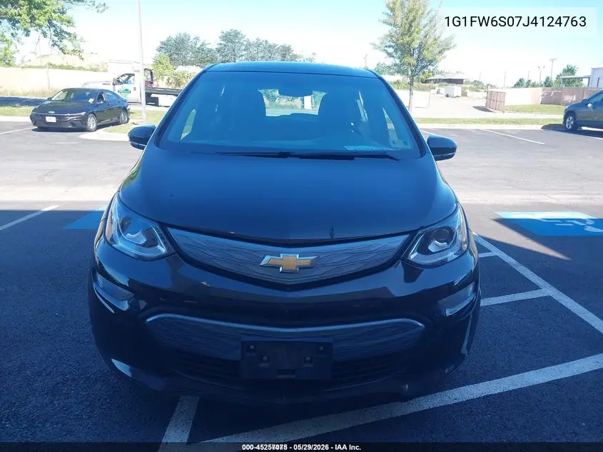 2018 Chevrolet Bolt Ev Lt VIN: 1G1FW6S07J4124763 Lot: 45257075