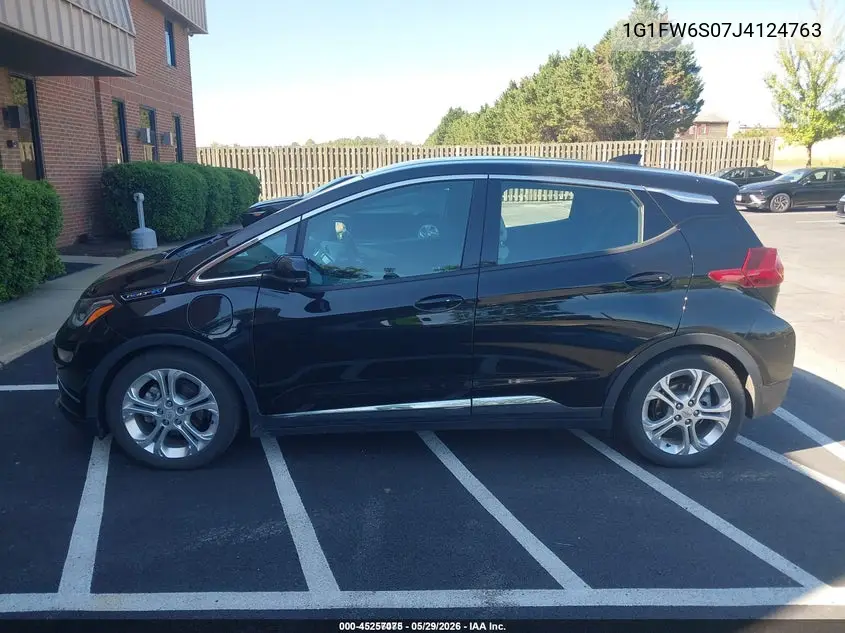 2018 Chevrolet Bolt Ev Lt VIN: 1G1FW6S07J4124763 Lot: 45257075