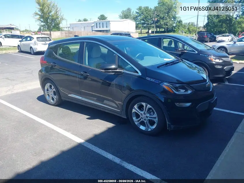 2018 Chevrolet Bolt Ev Lt VIN: 1G1FW6S0XJ4125051 Lot: 45259517
