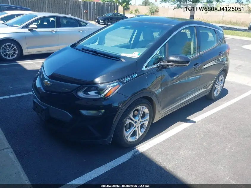 2018 Chevrolet Bolt Ev Lt VIN: 1G1FW6S0XJ4125051 Lot: 45259517