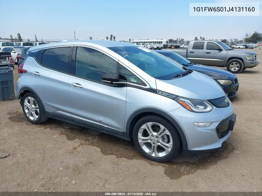 1G1FW6S01J4131160 2018 Chevrolet Bolt Ev Lt