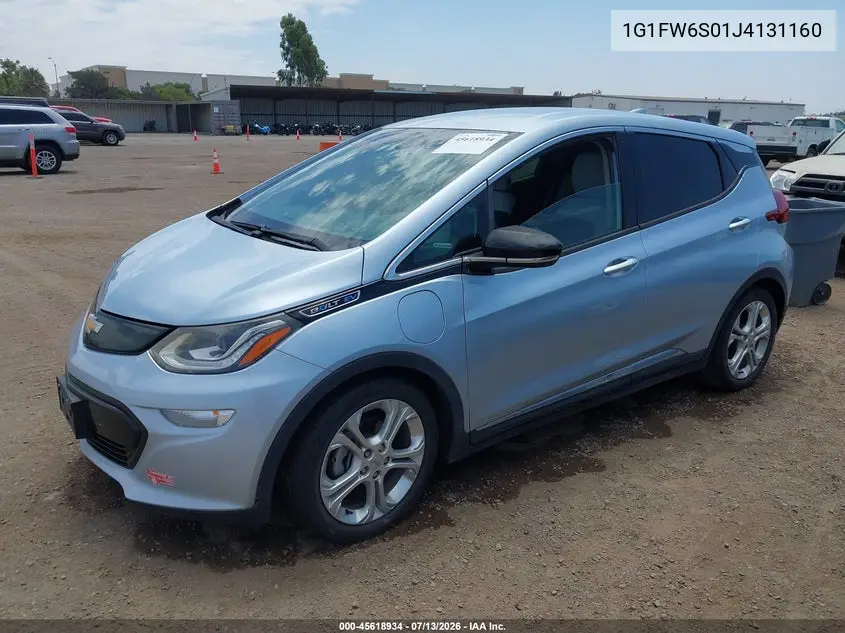 1G1FW6S01J4131160 2018 Chevrolet Bolt Ev Lt