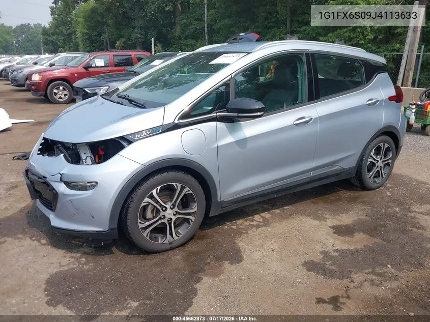 2018 Chevrolet Bolt Ev Premier VIN: 1G1FX6S09J4113633 Lot: 45662873