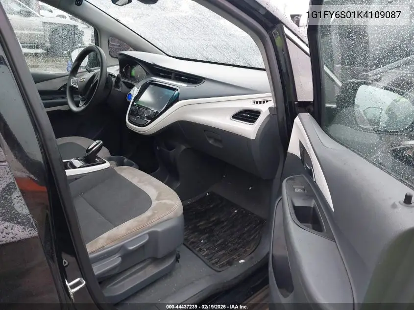 2019 Chevrolet Bolt Ev Lt VIN: 1G1FY6S01K4109087 Lot: 44437239