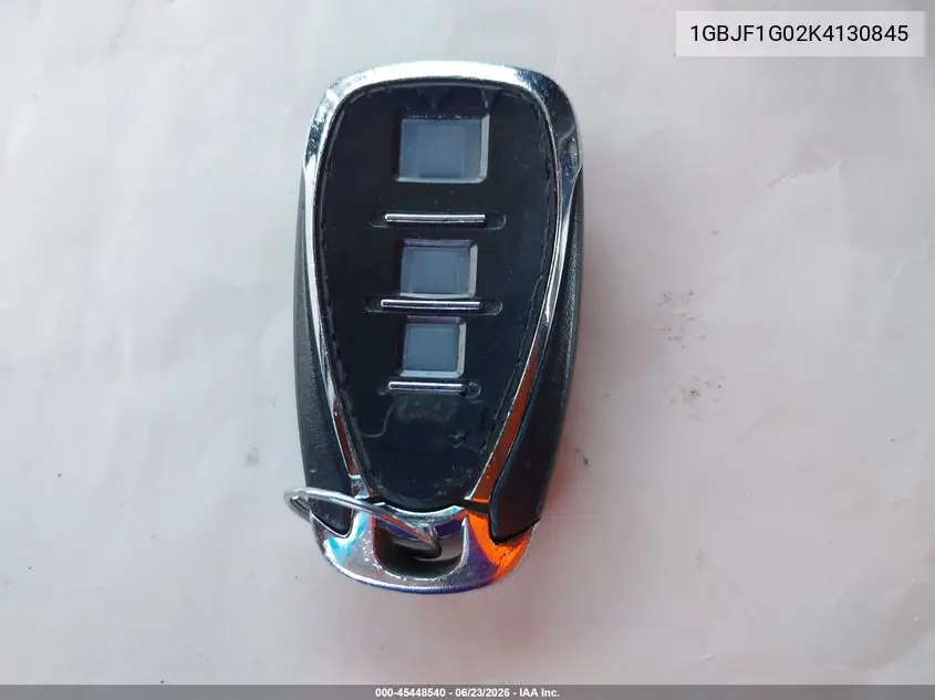 2019 Chevrolet Bolt Ev Lt VIN: 1GBJF1G02K4130845 Lot: 45448540