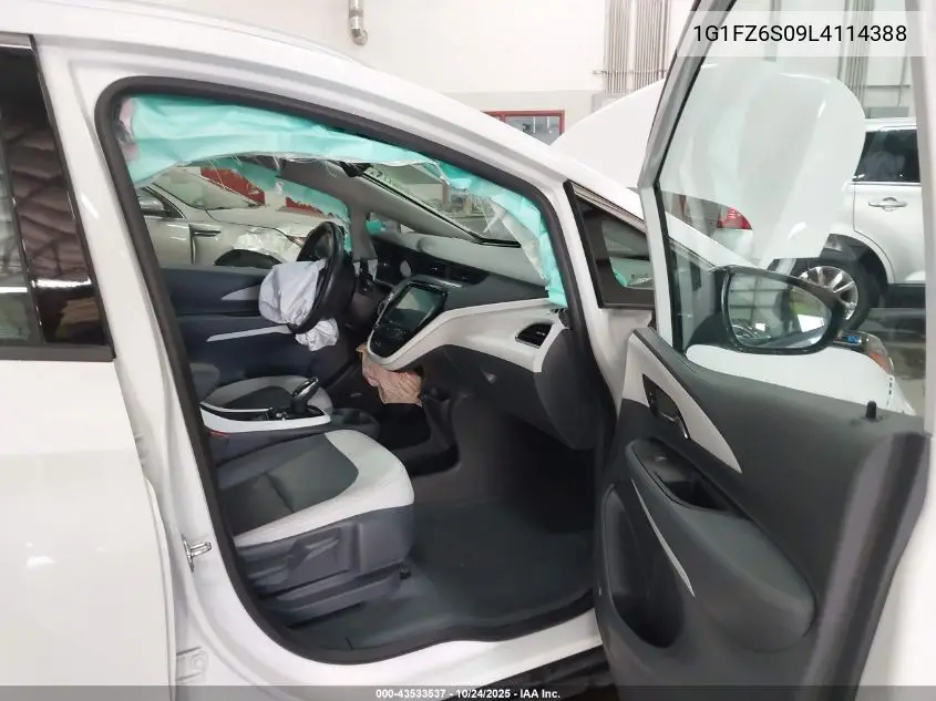 2020 Chevrolet Bolt Ev Fwd Premier VIN: 1G1FZ6S09L4114388 Lot: 43533537