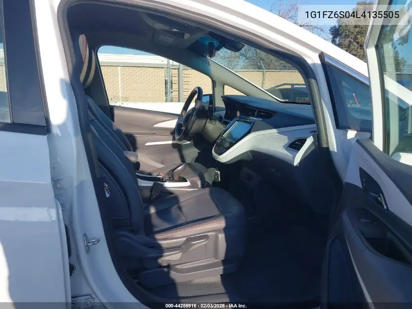 2020 Chevrolet Bolt Ev Fwd Premier VIN: 1G1FZ6S04L4135505 Lot: 44286916