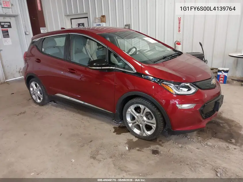 2020 Chevrolet Bolt Ev Fwd Lt VIN: 1G1FY6S00L4139764 Lot: 45046175