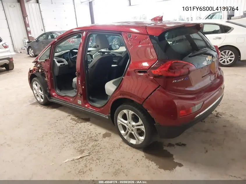 2020 Chevrolet Bolt Ev Fwd Lt VIN: 1G1FY6S00L4139764 Lot: 45046175