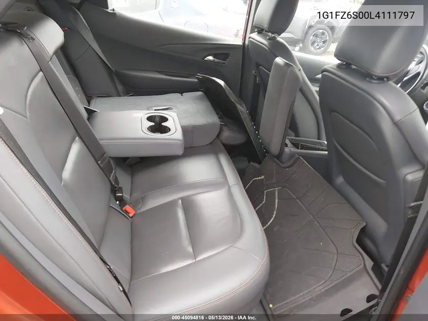 2020 Chevrolet Bolt Ev Fwd Premier VIN: 1G1FZ6S00L4111797 Lot: 45094816