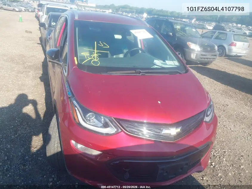 2020 Chevrolet Bolt Ev Fwd Premier VIN: 1G1FZ6S04L4107798 Lot: 45147712