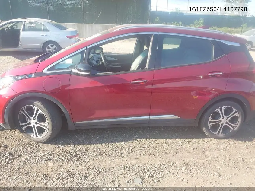 2020 Chevrolet Bolt Ev Fwd Premier VIN: 1G1FZ6S04L4107798 Lot: 45147712