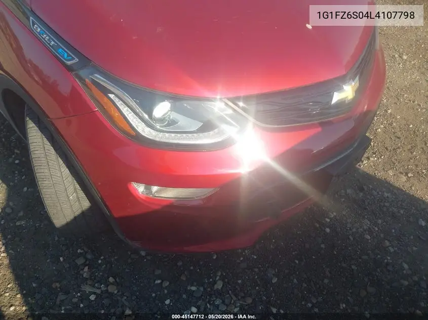 2020 Chevrolet Bolt Ev Fwd Premier VIN: 1G1FZ6S04L4107798 Lot: 45147712