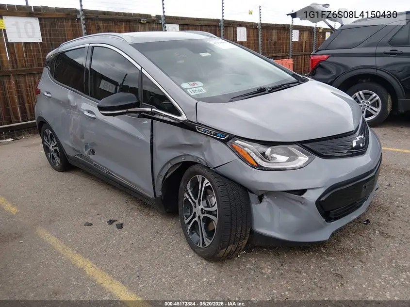 2020 Chevrolet Bolt Ev Fwd Premier VIN: 1G1FZ6S08L4150430 Lot: 45173884