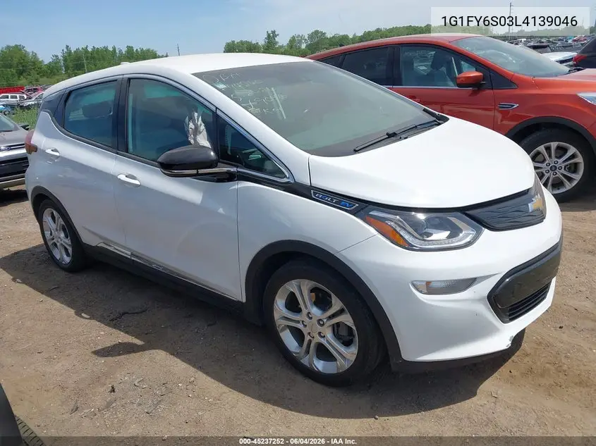 2020 Chevrolet Bolt Ev Fwd Lt VIN: 1G1FY6S03L4139046 Lot: 45237252