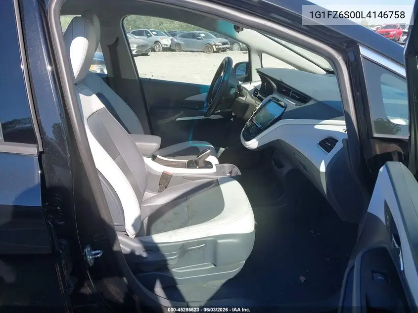 2020 Chevrolet Bolt Ev Fwd Premier VIN: 1G1FZ6S00L4146758 Lot: 45286623