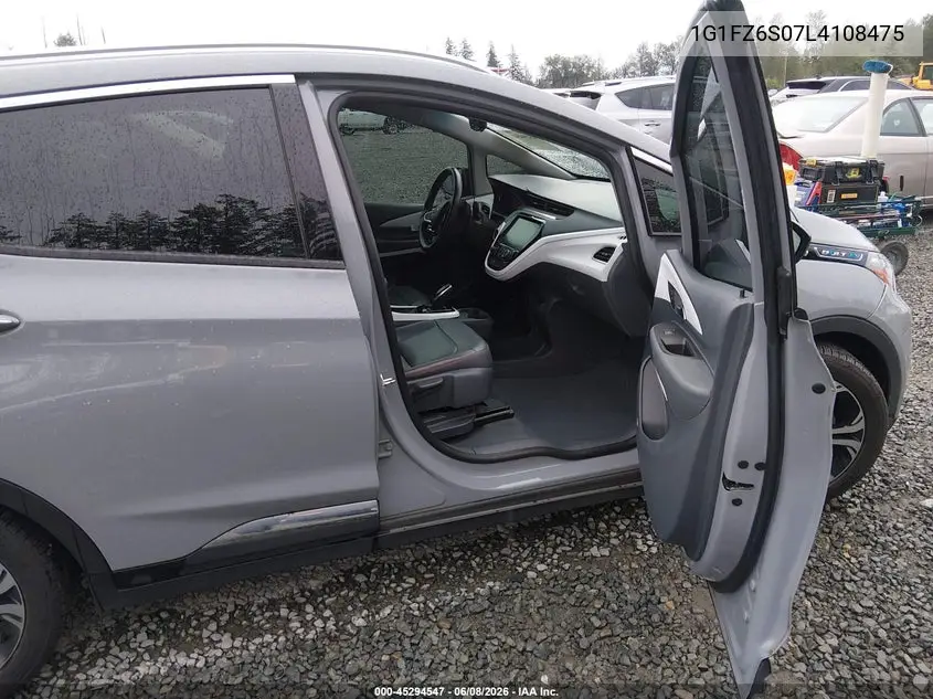 2020 Chevrolet Bolt Ev Fwd Premier VIN: 1G1FZ6S07L4108475 Lot: 45294547