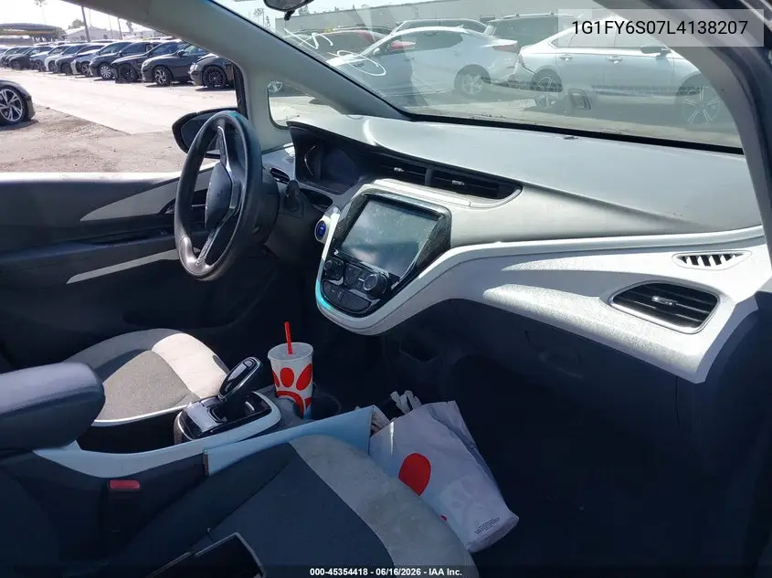 2020 Chevrolet Bolt Ev Fwd Lt VIN: 1G1FY6S07L4138207 Lot: 45354418