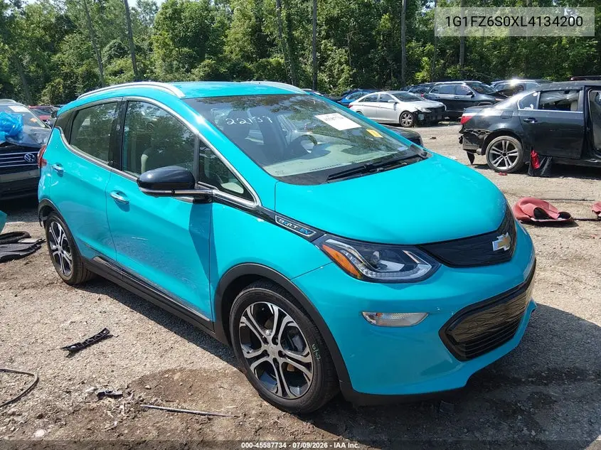 2020 Chevrolet Bolt Ev Fwd Premier VIN: 1G1FZ6S0XL4134200 Lot: 45587734