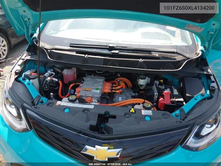 2020 Chevrolet Bolt Ev Fwd Premier VIN: 1G1FZ6S0XL4134200 Lot: 45587734