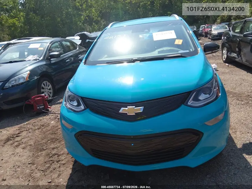 2020 Chevrolet Bolt Ev Fwd Premier VIN: 1G1FZ6S0XL4134200 Lot: 45587734