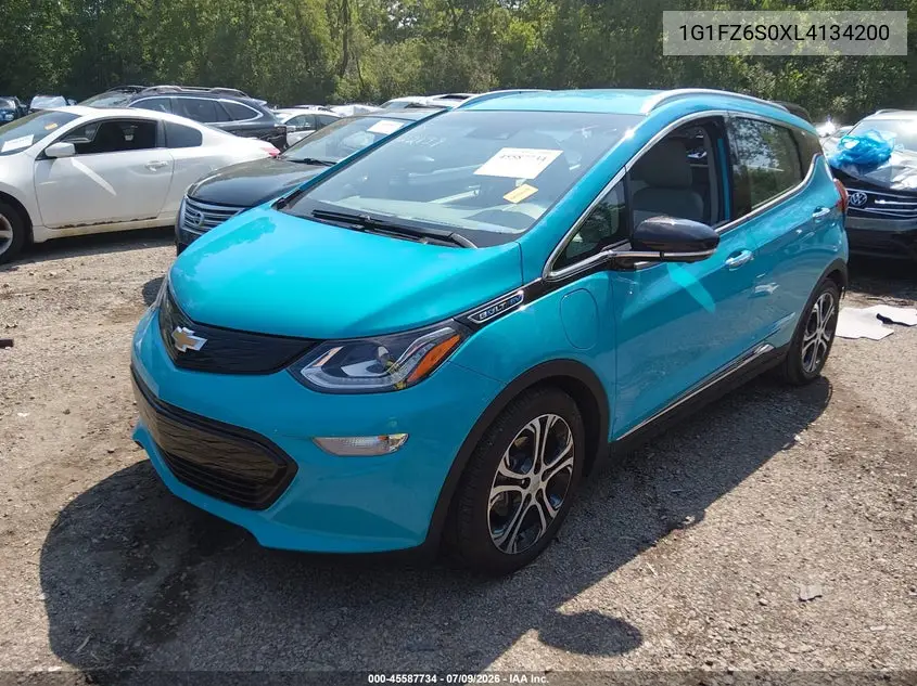 2020 Chevrolet Bolt Ev Fwd Premier VIN: 1G1FZ6S0XL4134200 Lot: 45587734