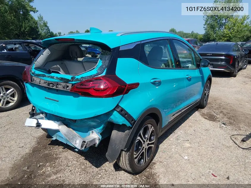 2020 Chevrolet Bolt Ev Fwd Premier VIN: 1G1FZ6S0XL4134200 Lot: 45587734