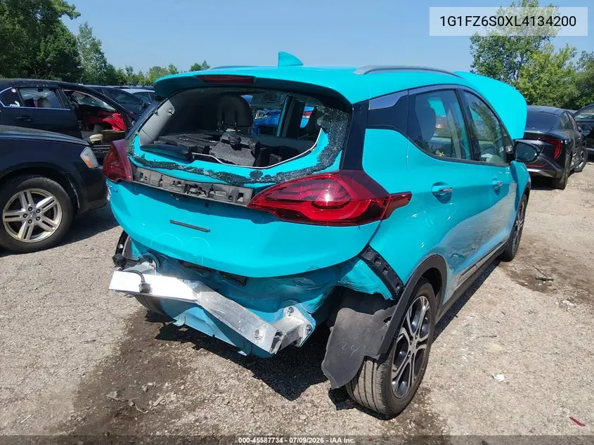 2020 Chevrolet Bolt Ev Fwd Premier VIN: 1G1FZ6S0XL4134200 Lot: 45587734