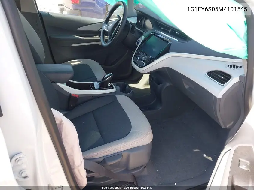 2021 Chevrolet Bolt Ev Fwd Lt VIN: 1G1FY6S05M4101545 Lot: 45096968