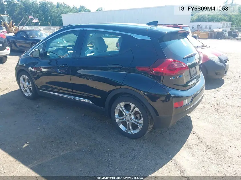 2021 Chevrolet Bolt Ev Fwd Lt VIN: 1G1FY6S09M4105811 Lot: 45428213