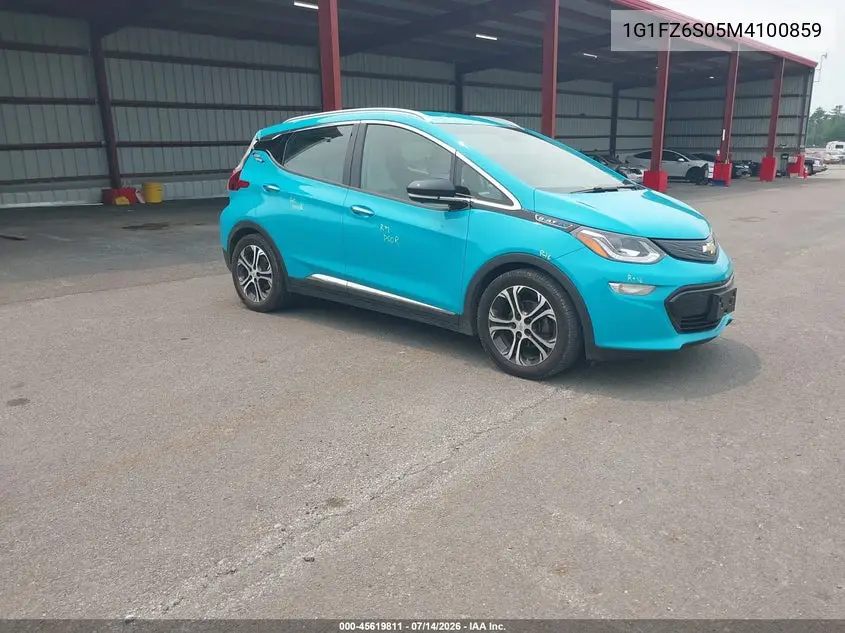 2021 Chevrolet Bolt Ev Fwd Premier VIN: 1G1FZ6S05M4100859 Lot: 45619811
