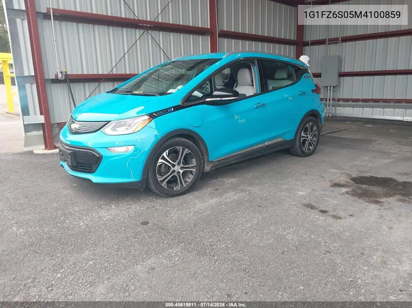 2021 Chevrolet Bolt Ev Fwd Premier VIN: 1G1FZ6S05M4100859 Lot: 45619811