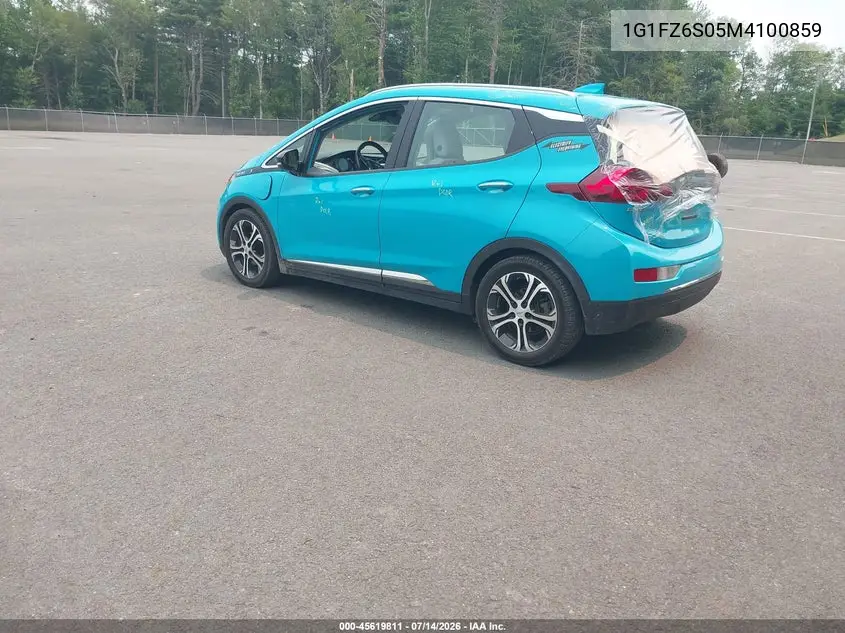 2021 Chevrolet Bolt Ev Fwd Premier VIN: 1G1FZ6S05M4100859 Lot: 45619811