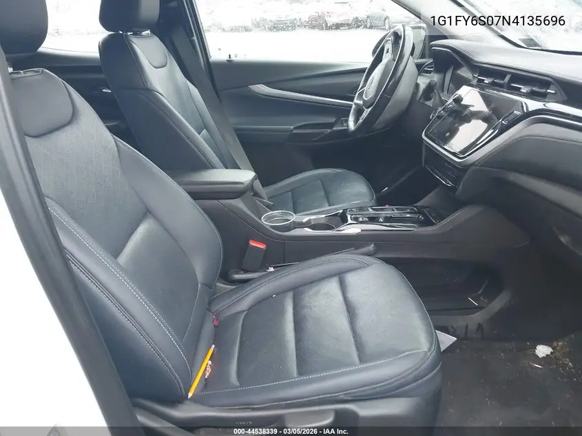 2022 Chevrolet Bolt Euv Fwd Lt VIN: 1G1FY6S07N4135696 Lot: 44538339